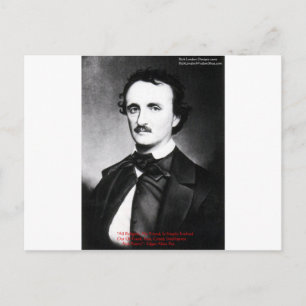 Edgar Allan Poe "Religie Is" Wijsheid Citaat Cadea Briefkaart