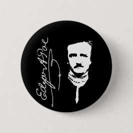 Edgar Allan Poe Ronde Button 5,7 Cm