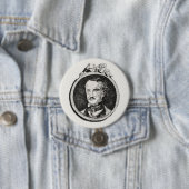 Edgar Allan Poe Ronde Button 7,6 Cm (In situ)