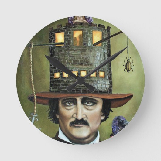 Edgar Allan Poe Ronde Klok (Voorkant)