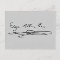 Edgar Allan Poe Signature