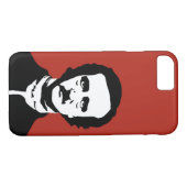Edgar Allan Poe Silhouette Case-Mate iPhone Case (Achterkant (Horizontaal))