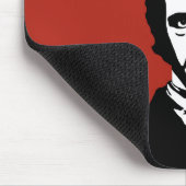 Edgar Allan Poe Silhouette Muismat (Hoek)