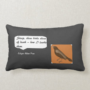 Edgar Allan Poe Sleep Pillow Kussen