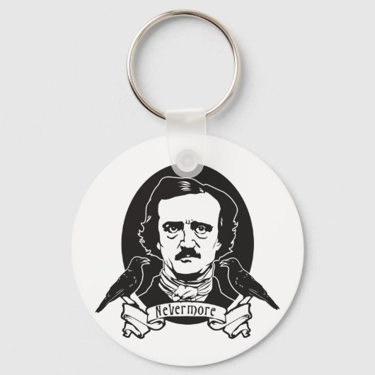 Edgar Allan Poe Sleutelhanger (Voorkant)