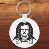 Edgar Allan Poe Sleutelhanger (Voorkant)