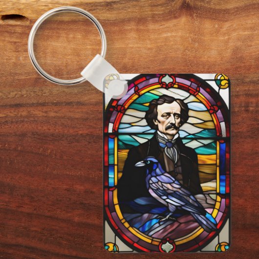 Edgar Allan Poe Sleutelhanger (Voorkant)