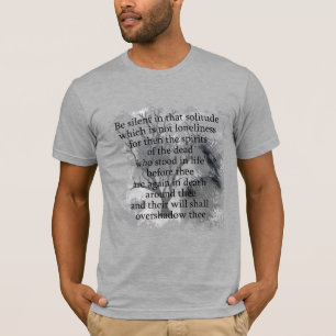 Edgar Allan Poe Spirits van het Dead Halloween ged T-shirt