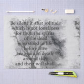 Edgar Allan Poe Spirits van het Dead Halloween ged Tissuepapier (Craft)