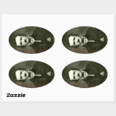 Edgar Allan Poe Sticker (Vel)