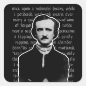 Edgar Allan Poe Stickers (Voorkant)
