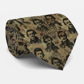 Edgar Allan Poe stropdas (Opgerold)