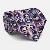 Edgar Allan Poe stropdas (Opgerold)