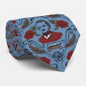 Edgar Allan Poe stropdas (Opgerold)