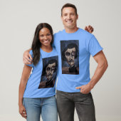 Edgar Allan Poe surreële gotische horror grap T-shirt (Unisex)