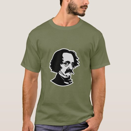 Edgar Allan Poe T-shirt (Voorkant)