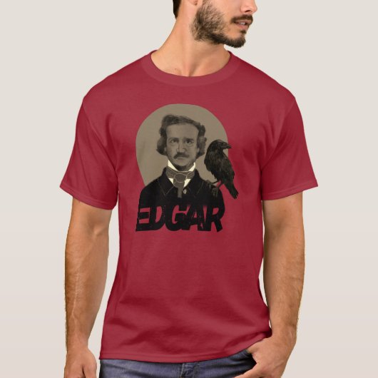 Edgar Allan Poe T-shirt (Voorkant)