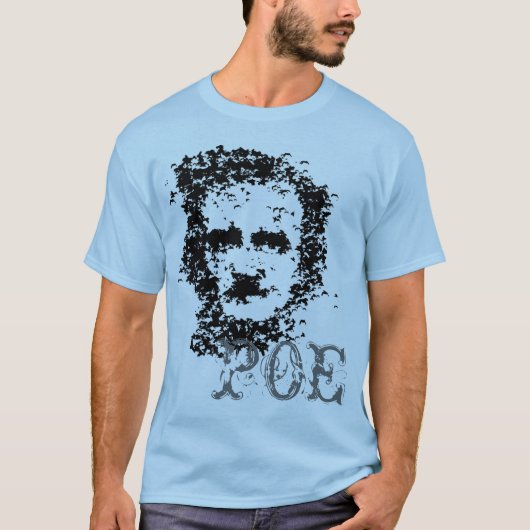 Edgar Allan Poe T-shirt (Voorkant)