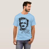 Edgar Allan Poe T-shirt (Voorkant volledig)