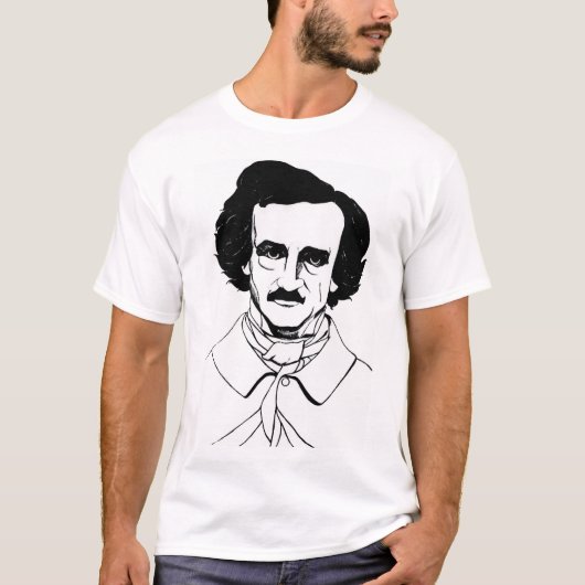 Edgar Allan Poe T-shirt (Voorkant)