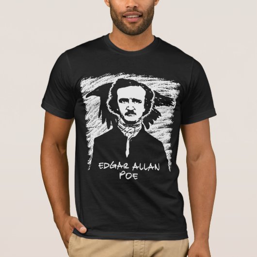 Edgar Allan Poe T-shirt (Voorkant)