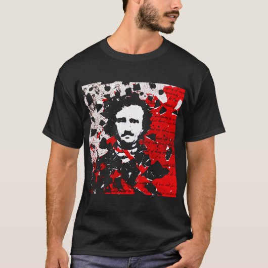 Edgar Allan Poe T-shirt (Voorkant)