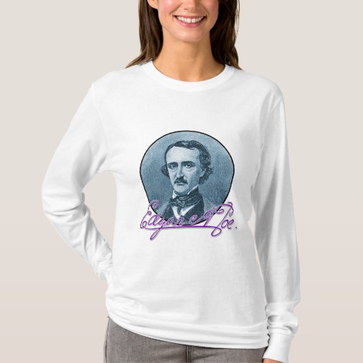 Edgar Allan Poe T-shirt (Voorkant)