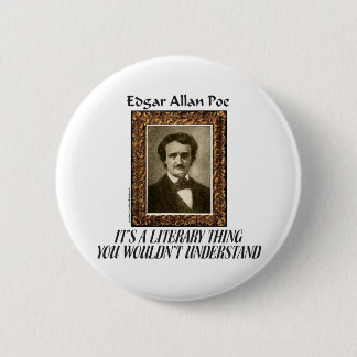 EDGAR ALLAN POE T-SHIRTS EN GIFTS RONDE BUTTON 5,7 CM