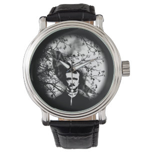 Edgar Allan Poe 'The Raven' Horloge