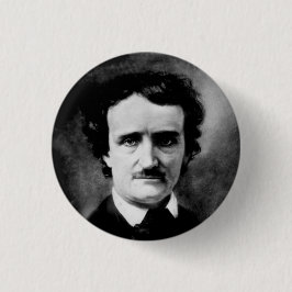 Edgar Allan Poe-toets Ronde Button 3,2 Cm