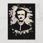 Edgar Allan Poe Tribute Briefkaart (Voorkant)