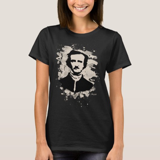 Edgar Allan Poe Tribute T-shirt (Voorkant)