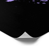 Edgar Allan Poe Tribute (violet) Poster (Hoek)