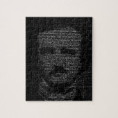 Edgar Allan Poe (TypeFace) Legpuzzel (Verticaal)