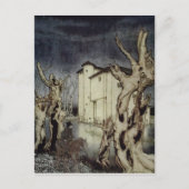 Edgar Allan Poe Usher schilderij van Arthur Rackha Briefkaart (Voorkant)
