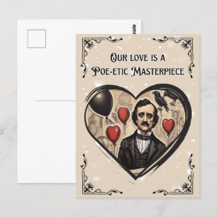  Edgar Allan Poe Valentijnsdag Briefkaart