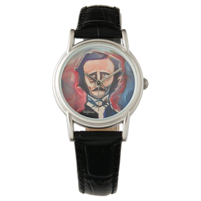 Edgar Allan Poe van Mark Redfield Women's Watch Horloge (Voorkant)