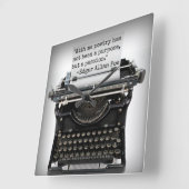 Edgar Allan Poe Wall klok (Hoek)