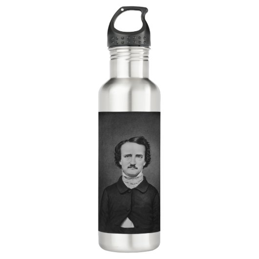 Edgar Allan Poe Waterfles (Voorkant)