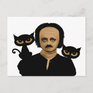edgar allan poel briefkaart