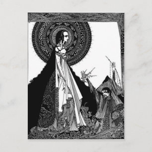 Edgar Allan Poe's Ligeia Briefkaart