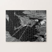 Edgar Allan Poe's Masker van Amtillado Legpuzzel (Horizontaal)