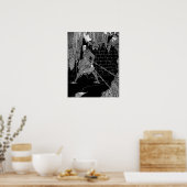 Edgar Allan Poe's Masker van Amtillado Poster (Keuken)