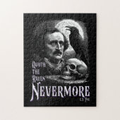 Edgar Allan Poe's Raven Nevermore Legpuzzel (Verticaal)