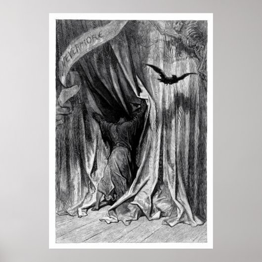 Edgar Allan Poe's Raven - Nevermore Poster (Voorkant)