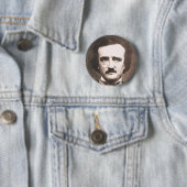 Edgar Allen Poe Button (In situ)