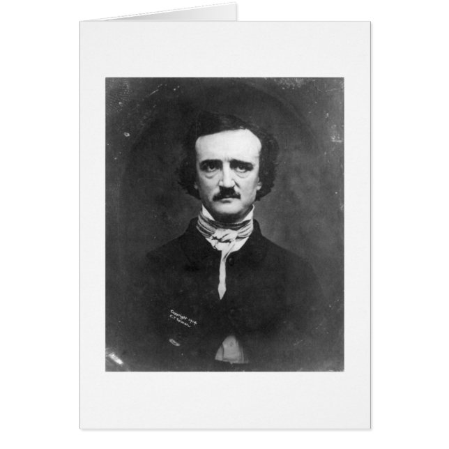 Edgar Allen Poe Card (Voorkant)