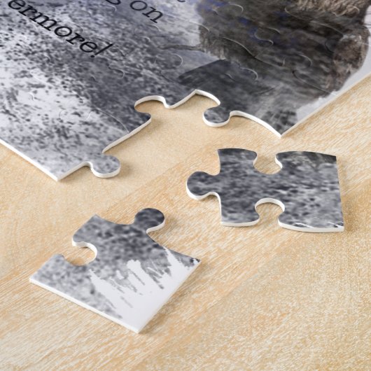 Edgar Allen Poe gedicht de Raven Legpuzzel (Zijkant)