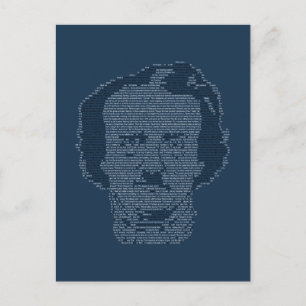 Edgar Allen Poe Post Card Briefkaart