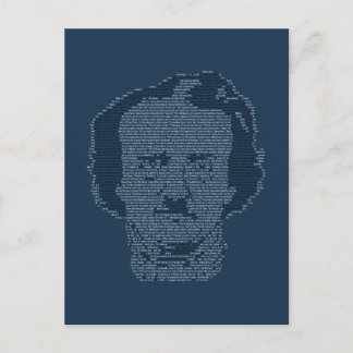 Edgar Allen Poe Post Card Briefkaart